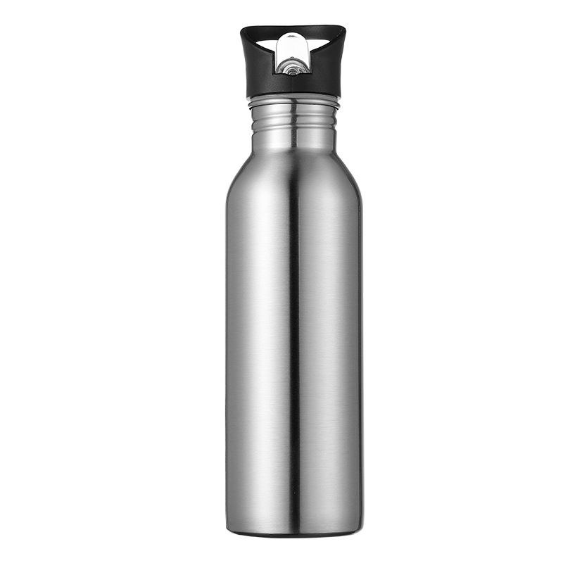 Wholesale single wall stainless steel sport water bottle with hanging buckle 500ml ~ 1000ml Steel Wholesale single wall stainless steel sport water bottle with hanging buckle 500ml ~ 1000ml Steel