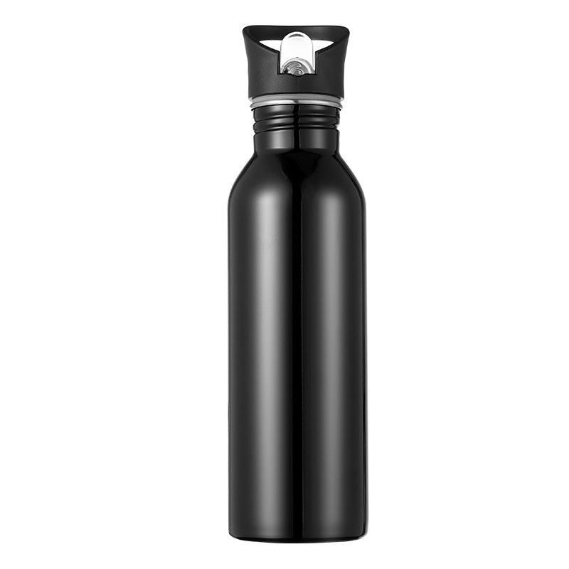 Wholesale single wall stainless steel sport water bottle with hanging buckle 500ml ~ 1000ml Steel Wholesale single wall stainless steel sport water bottle with hanging buckle 500ml ~ 1000ml Steel