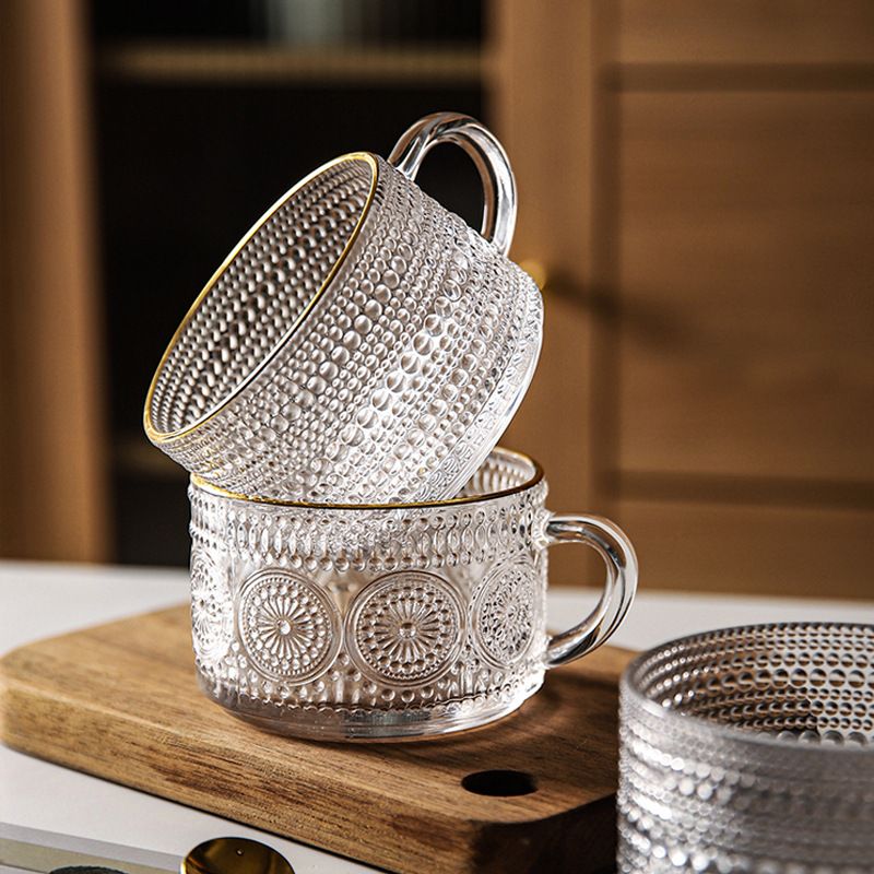 Sunflower glass tea coffee juice cup Sunflower glass tea coffee juice cup