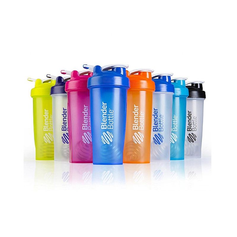 Plastic shaker sports bottle