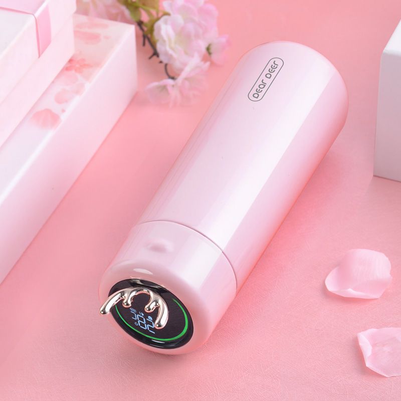 custom smart led temperature display insulated dishwasher safe portable stainless steel sus 304 wide mouth water bottle for xmas 500ml ~ 1000ml Steel custom smart led temperature display insulated dishwasher safe portable stainless steel sus 304 wide mouth water bottle for xmas 500ml ~ 1000ml Steel