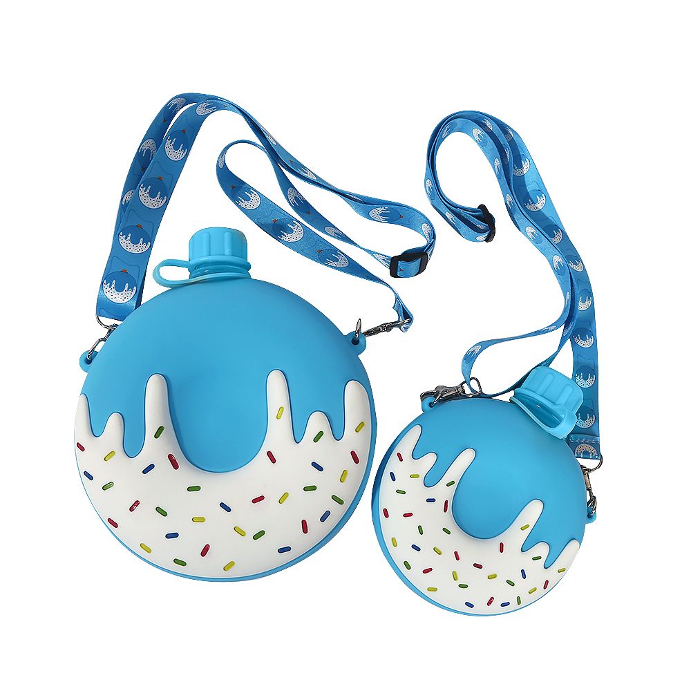 Leakproof portable children Silicone bottle  Leakproof portable children Silicone bottle