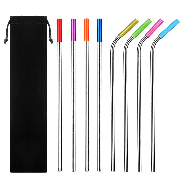 Stainless steel reusable straw 