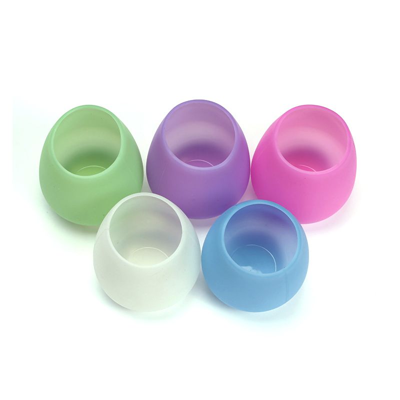 Portable Silicone egg coffee cups