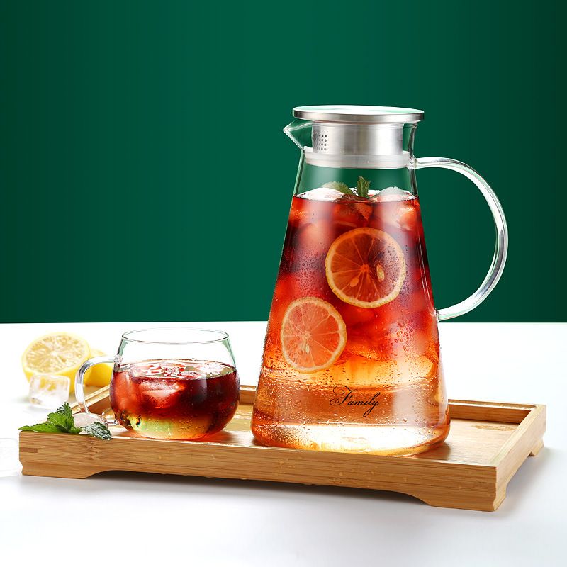 Glass Carafe pitcher for drinking and milk Glass Carafe pitcher for drinking and milk