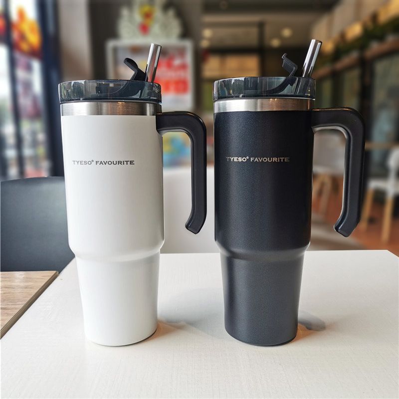 Stainless Steel (18/8Pro) Vacuum Insulated Stainless Steel Tumbler With Handle Wide 500ml ~ 1000ml Custom-make Stainless Steel (18/8Pro) Vacuum Insulated Stainless Steel Tumbler With Handle Wide 500ml ~ 1000ml Custom-make