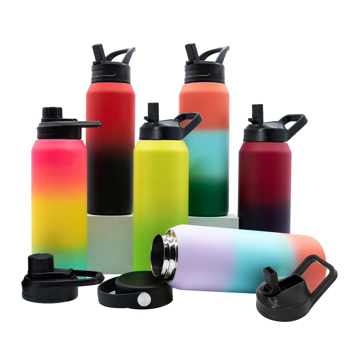 Stainless Steel (18/8Pro) Double wall stainless steel sports water bottle high capacity Wide 250ml ~500ml Alpine Stainless Steel (18/8Pro) Double wall stainless steel sports water bottle high capacity Wide 250ml ~500ml Alpine