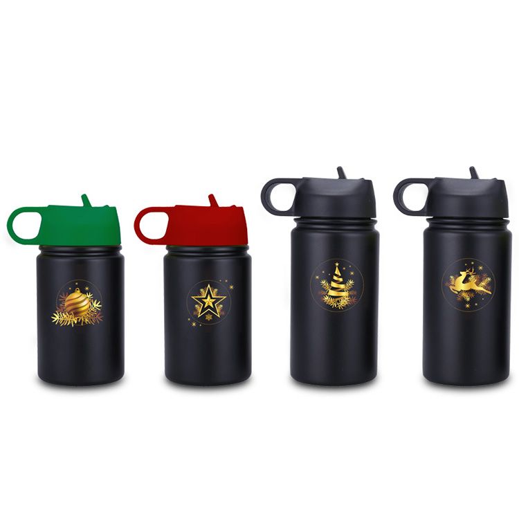 Straw Drinking outdoor sport water bottle