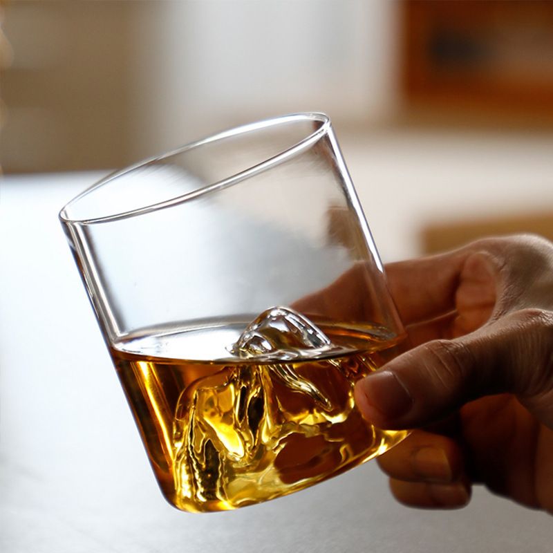 Glass whisky cocacola cup