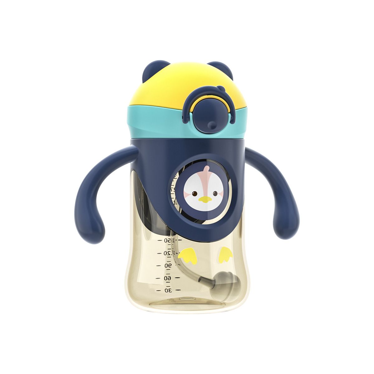 Cute children water bottle with lock  Cute children water bottle with lock