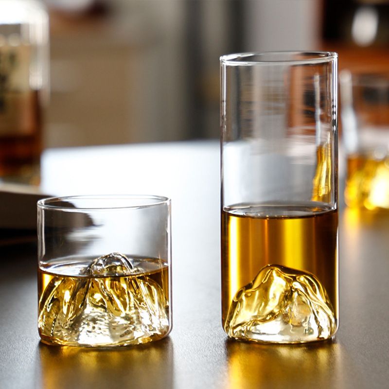 Glass whisky cocacola cup
