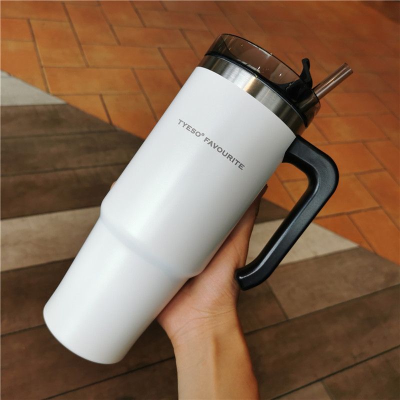 Stainless Steel (18/8Pro) Vacuum Insulated Stainless Steel Tumbler With Handle Wide 500ml ~ 1000ml Custom-make Stainless Steel (18/8Pro) Vacuum Insulated Stainless Steel Tumbler With Handle Wide 500ml ~ 1000ml Custom-make