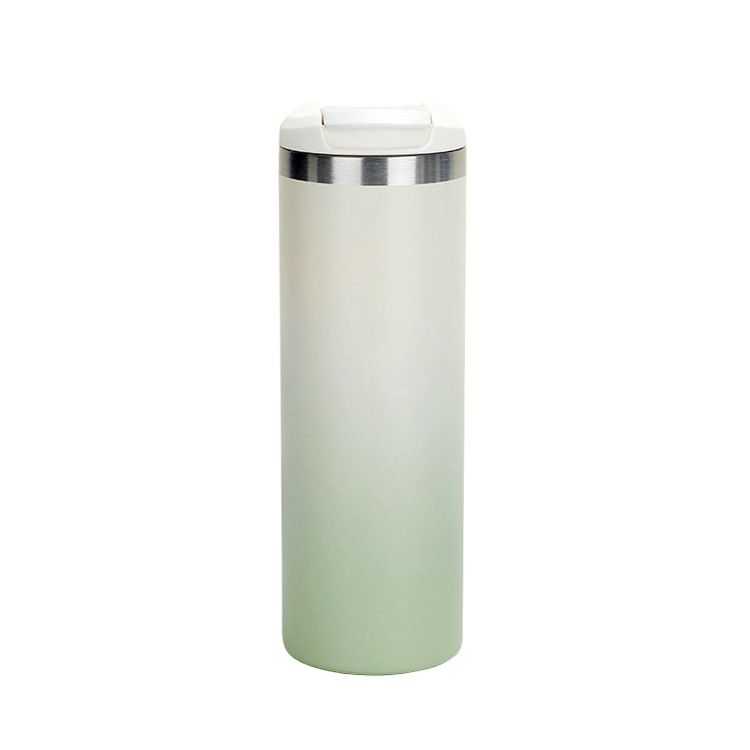 Stainless Steel (18/8Pro) light color pop up lids stainless steel flask Wide 250ml ~500ml Carnation
