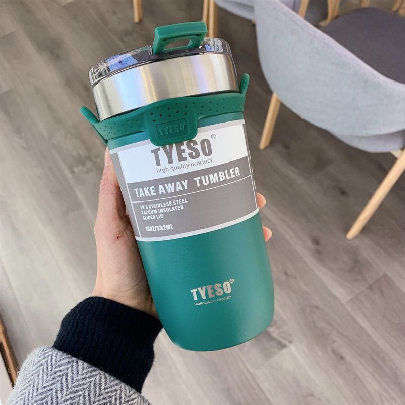 Stainless Steel (18/8Pro) Stainless steel tumbler with silicone handle Wide 250ml ~500ml Laguna Stainless Steel (18/8Pro) Stainless steel tumbler with silicone handle Wide 250ml ~500ml Laguna
