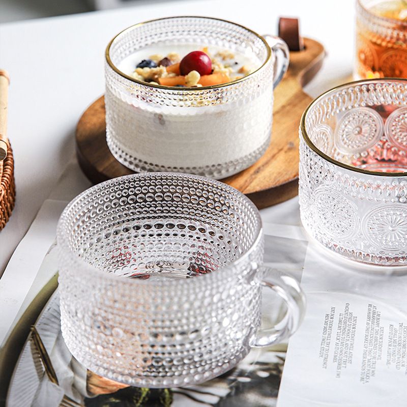 Sunflower glass tea coffee juice cup Sunflower glass tea coffee juice cup