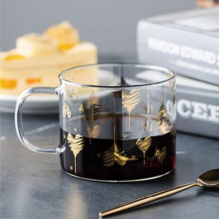 custom not keeping cold engraved wide mouth glass mug with handle Up to 250ml Clear custom not keeping cold engraved wide mouth glass mug with handle Up to 250ml Clear