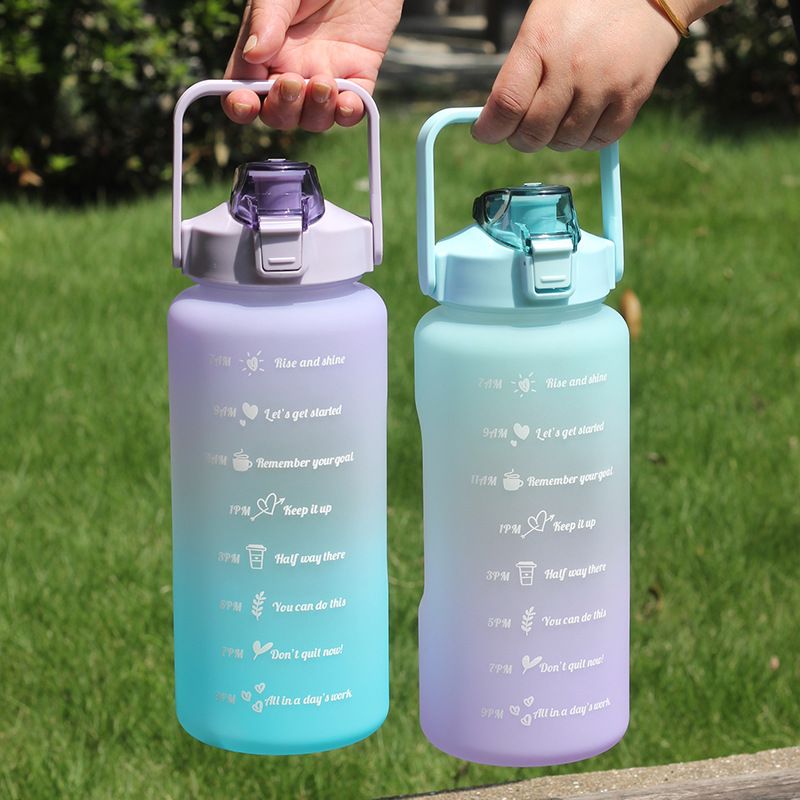 wholesale purchase time marker/mesurement large capacity plastic wide mouth chug&spout straw lid BPA-Free outdoor sport water bottle 1000ml ~ 2000ml White wholesale purchase time marker/mesurement large capacity plastic wide mouth chug&spout straw lid BPA-Free outdoor sport water bottle 1000ml ~ 2000ml White