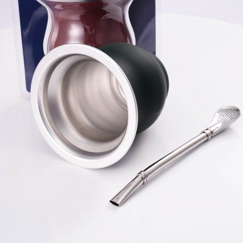 Stainless Steel (18/8Pro) Wide mouth Yerba Mate Cup 8oz 10oz 12oz Wide Up to 250ml Custom-make Stainless Steel (18/8Pro) Wide mouth Yerba Mate Cup 8oz 10oz 12oz Wide Up to 250ml Custom-make