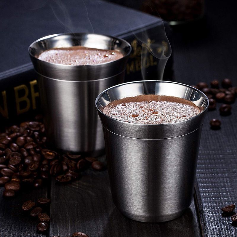 Stainless Steel (18/8Pro) Double Wall Stainless Steel wine tumbler Wide Up to 250ml Alpine Stainless Steel (18/8Pro) Double Wall Stainless Steel wine tumbler Wide Up to 250ml Alpine
