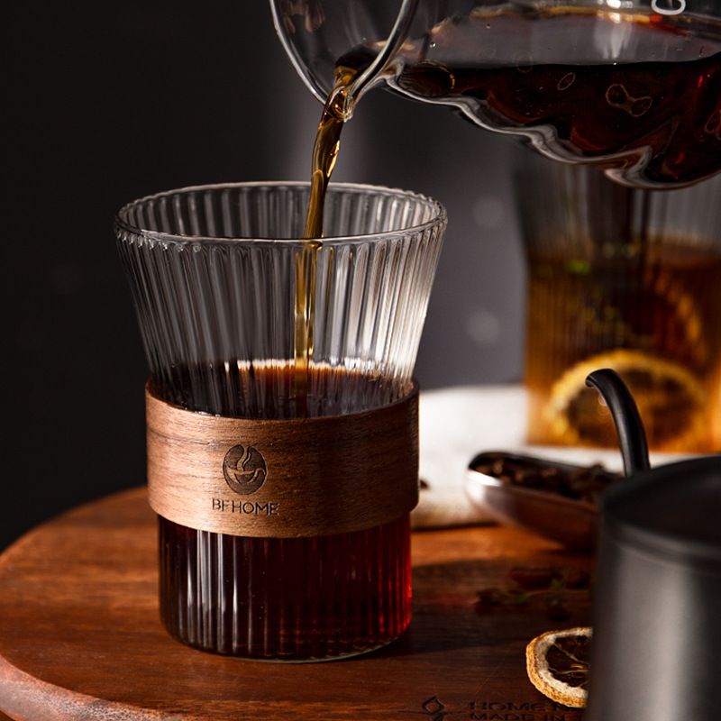 Janpanese style glass coffee cup Janpanese style glass coffee cup