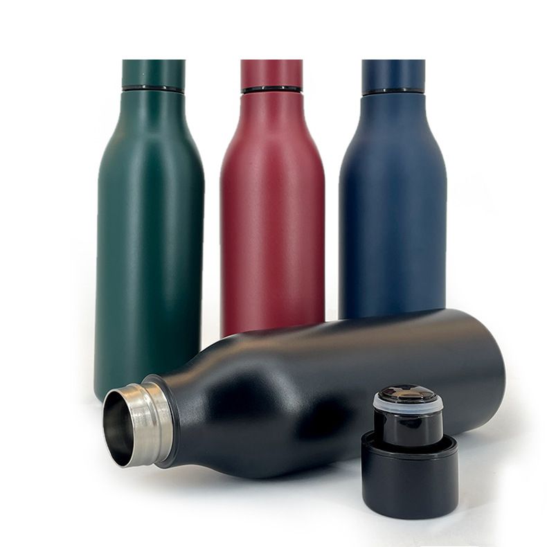 Stainless Steel (18/8Pro) Leak Proof Metal Sports Water Bottle Keeps Drink Hot and Cold 500ml Medium 500ml ~ 1000ml Rain Stainless Steel (18/8Pro) Leak Proof Metal Sports Water Bottle Keeps Drink Hot and Cold 500ml Medium 500ml ~ 1000ml Rain