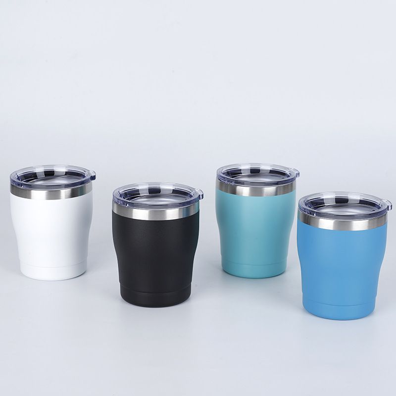 Stainless Steel (18/8Pro) 10oz mini office coffee tumbler stainless steel SS304 double wall Wide 250ml ~500ml Alpine Stainless Steel (18/8Pro) 10oz mini office coffee tumbler stainless steel SS304 double wall Wide 250ml ~500ml Alpine