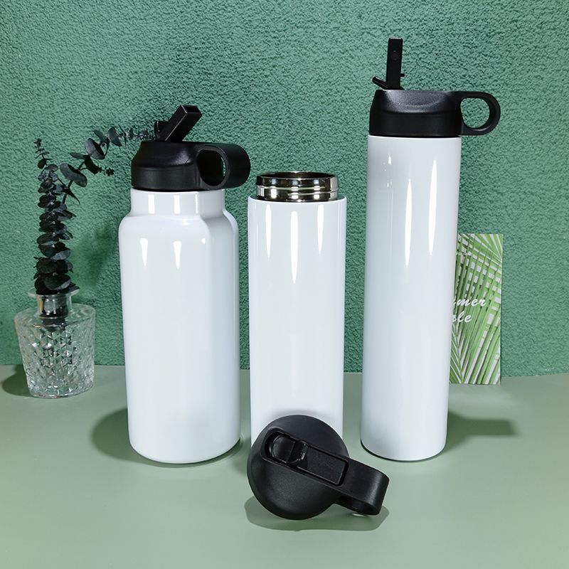 Sublimation straight sports water bottle