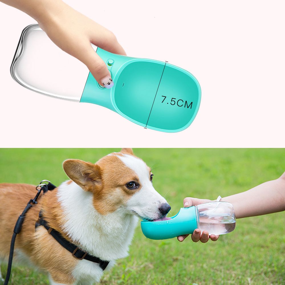 Plastic Travel Drink Pet Feeder Plastic Travel Drink Pet Feeder