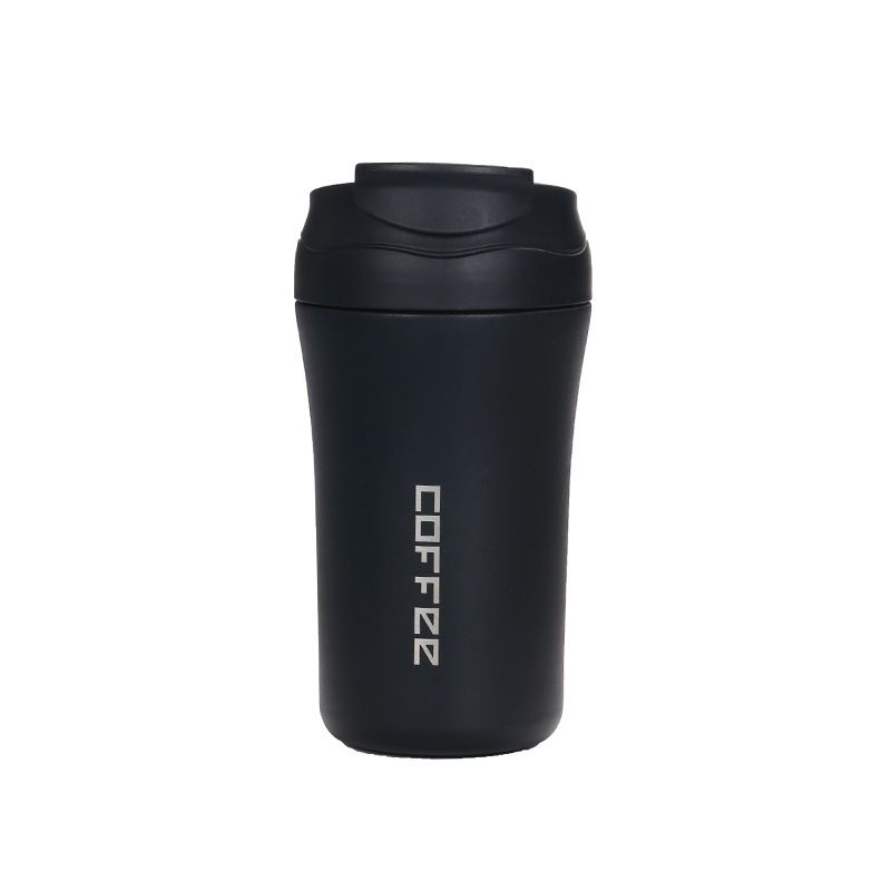 Stainless Steel (18/8Pro) Hrers thermal insaulted coffee bottle Wide 250ml ~500ml Black Stainless Steel (18/8Pro) Hrers thermal insaulted coffee bottle Wide 250ml ~500ml Black