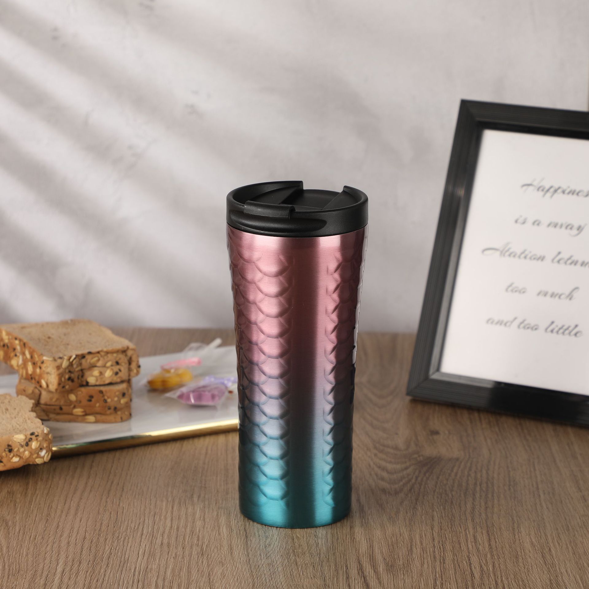 Stainless Steel (18/8Pro) 500ml tumbler with leakproof lid Wide 250ml ~500ml Carnation Stainless Steel (18/8Pro) 500ml tumbler with leakproof lid Wide 250ml ~500ml Carnation