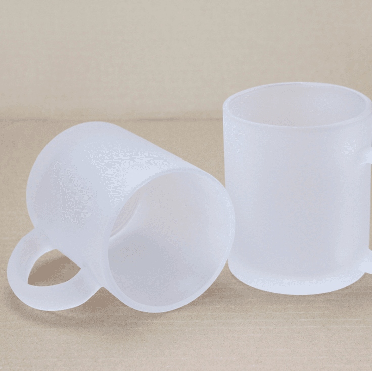 Matte Glass Coffee Beer Mugs Matte Glass Coffee Beer Mugs