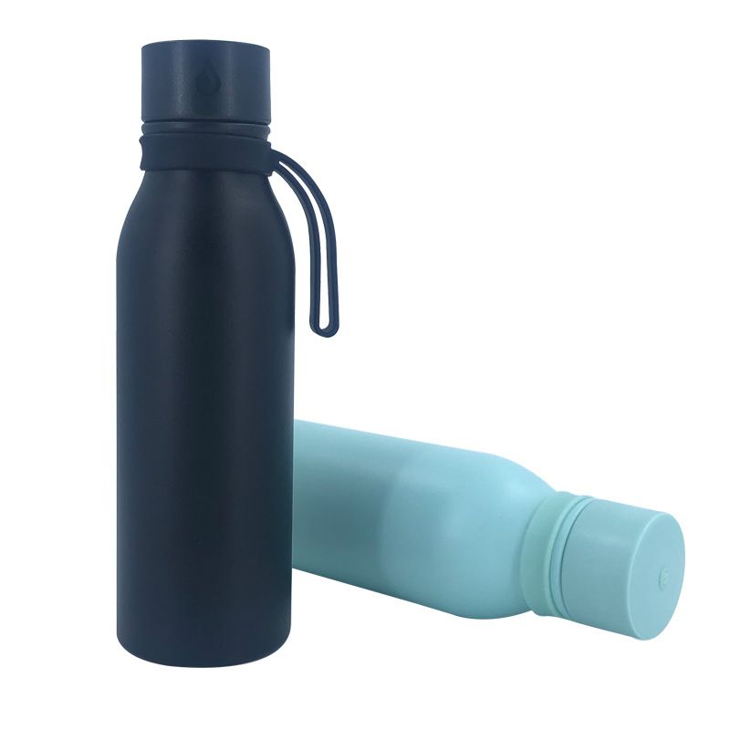 Stainless Steel (18/8Pro) Self Cleaning and Insulated Stainless Steel Water Bottle with UV Water Purifier Medium 500ml ~ 1000ml Rain Stainless Steel (18/8Pro) Self Cleaning and Insulated Stainless Steel Water Bottle with UV Water Purifier Medium 500ml ~ 1000ml Rain