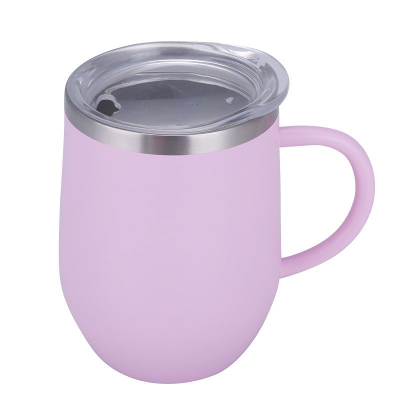 Stainless Steel (18/8Pro) 12oz tumbler with handle Wide 250ml ~500ml Laguna Stainless Steel (18/8Pro) 12oz tumbler with handle Wide 250ml ~500ml Laguna