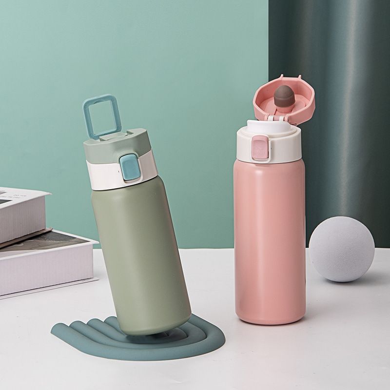 Stainless Steel (18/8Pro) One Touch Spout Lid Cap water bottle Wide 250ml ~500ml Custom-make Stainless Steel (18/8Pro) One Touch Spout Lid Cap water bottle Wide 250ml ~500ml Custom-make