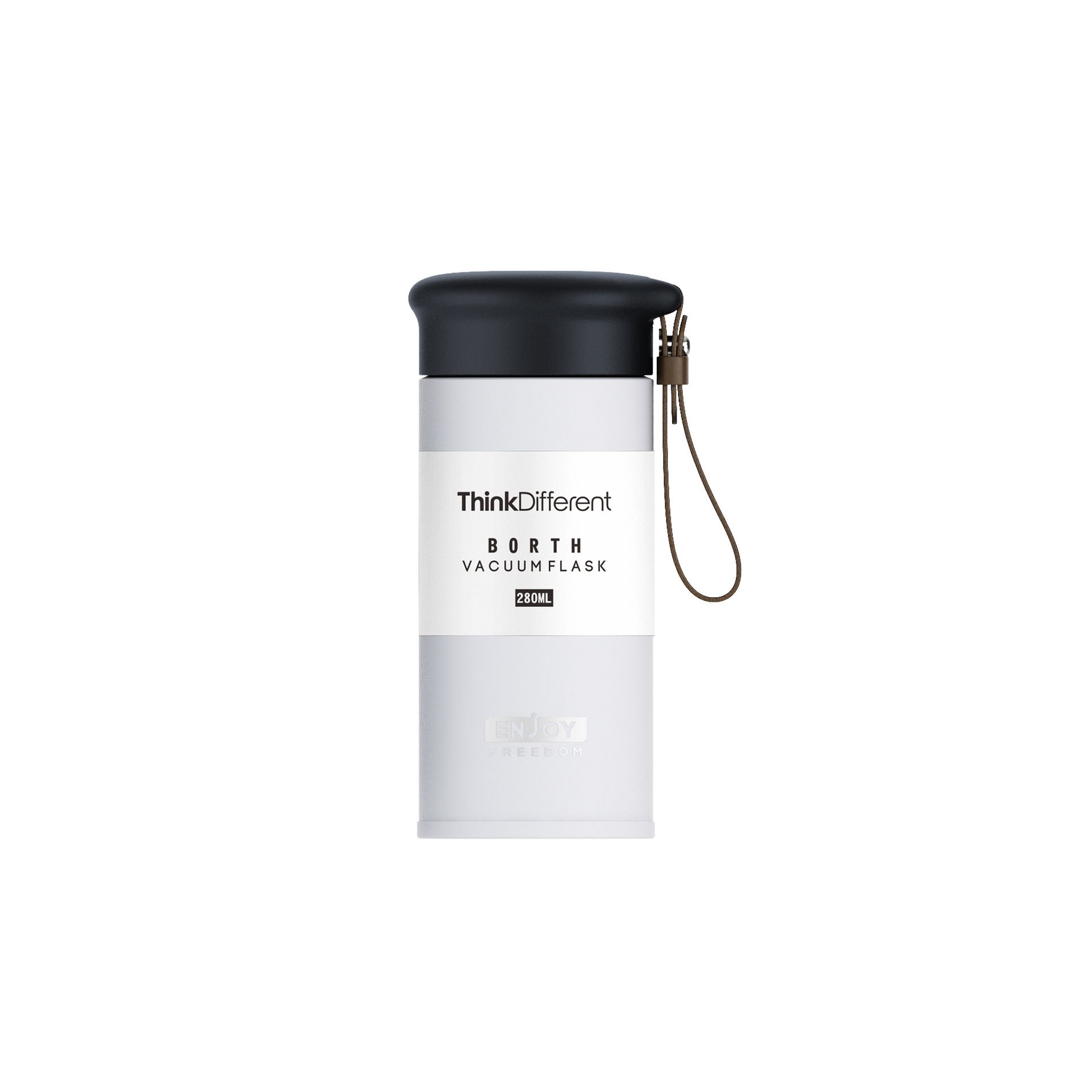 Stainless Steel (18/8Pro) THERMALOCK Vacuum Insulated Stainless Steel Water Bottle Wide 250ml ~500ml White Stainless Steel (18/8Pro) THERMALOCK Vacuum Insulated Stainless Steel Water Bottle Wide 250ml ~500ml White