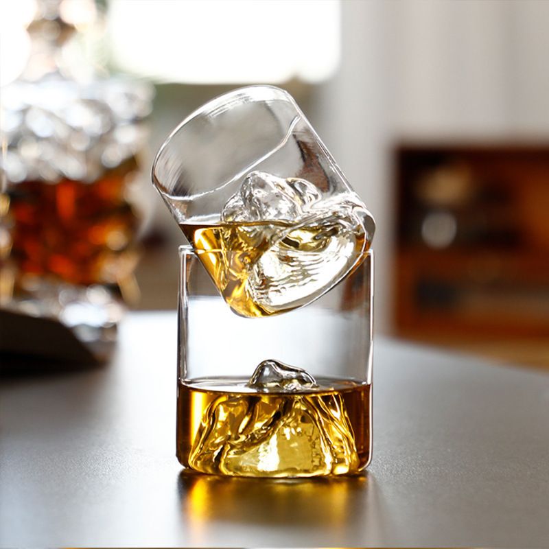 Glass whisky cocacola cup