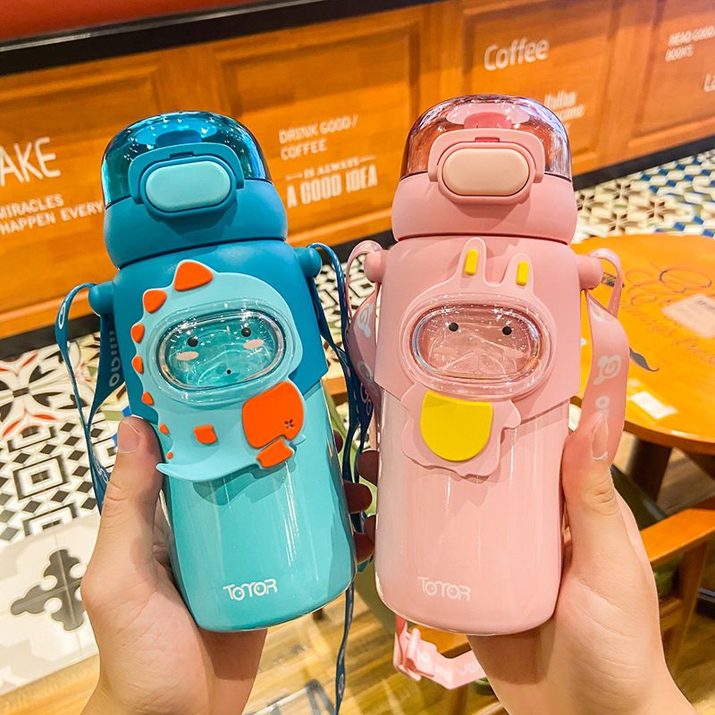 Stainless Steel (18/8Pro) Dual use Cartoon Student kids water bottle Wide 250ml ~500ml Pineapple Stainless Steel (18/8Pro) Dual use Cartoon Student kids water bottle Wide 250ml ~500ml Pineapple