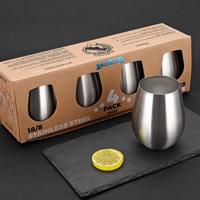 Stainless Steel (18/8Pro) Single wall stainless steel wine tumbler Wide 250ml ~500ml Carnation Stainless Steel (18/8Pro) Single wall stainless steel wine tumbler Wide 250ml ~500ml Carnation