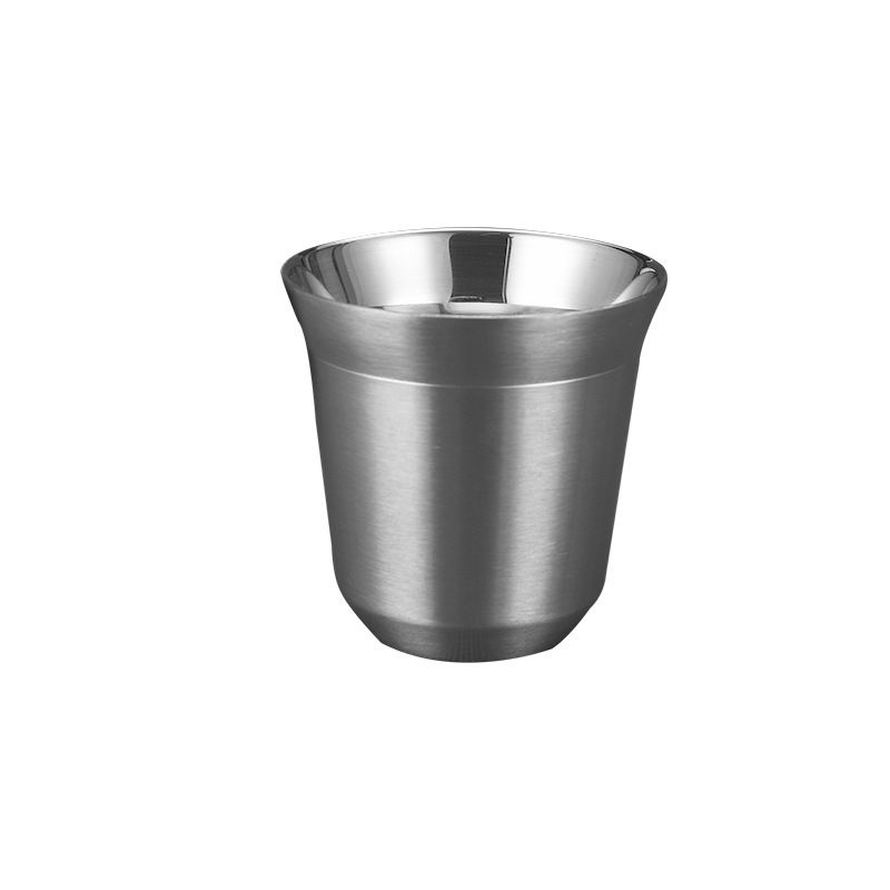 Stainless Steel (18/8Pro) Double wall stainless steel mini pint tumbler Wide Up to 250ml Alpine Stainless Steel (18/8Pro) Double wall stainless steel mini pint tumbler Wide Up to 250ml Alpine