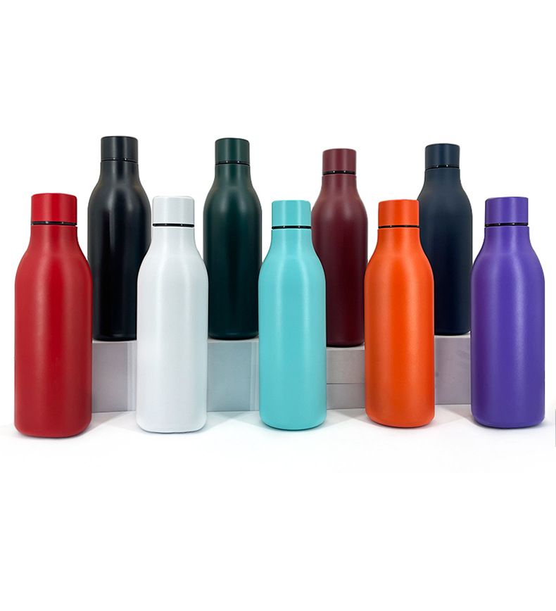 Stainless Steel (18/8Pro) Leak Proof Metal Sports Water Bottle Keeps Drink Hot and Cold 500ml Medium 500ml ~ 1000ml Rain Stainless Steel (18/8Pro) Leak Proof Metal Sports Water Bottle Keeps Drink Hot and Cold 500ml Medium 500ml ~ 1000ml Rain