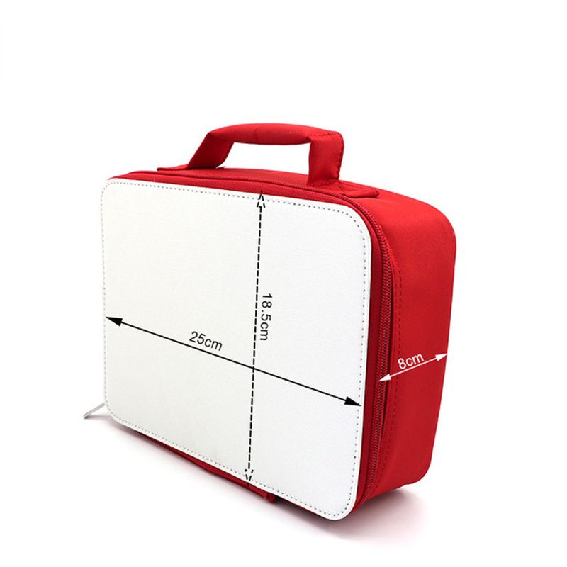 Custom Personalized Sublimation Blank Lunch Box Bag For Corperate and Advertising Gifts White Custom Personalized Sublimation Blank Lunch Box Bag For Corperate and Advertising Gifts White