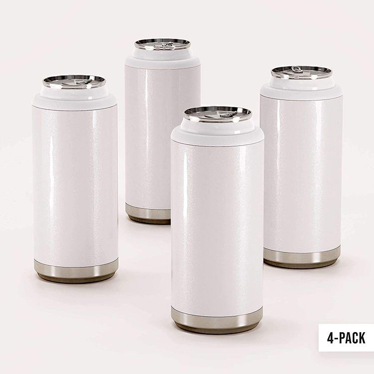 stainless steel slim beer can cooler  stainless steel slim beer can cooler