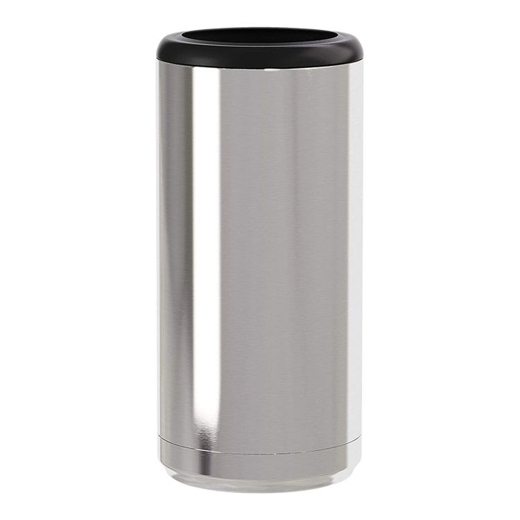 stainless steel slim beer can cooler  stainless steel slim beer can cooler