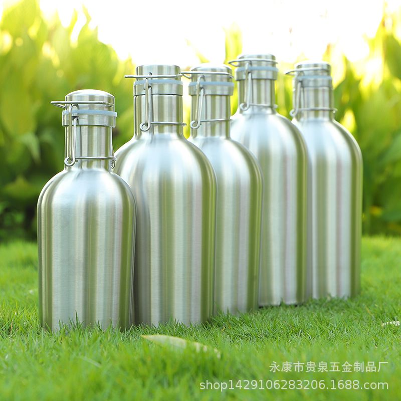 Stainless Steel (18/8Pro) Stainless steel Bar beer bottle Narrow 250ml ~500ml Steel