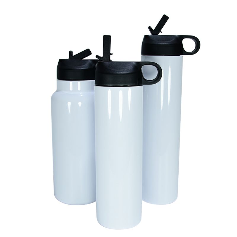 Sublimation straight sports water bottle