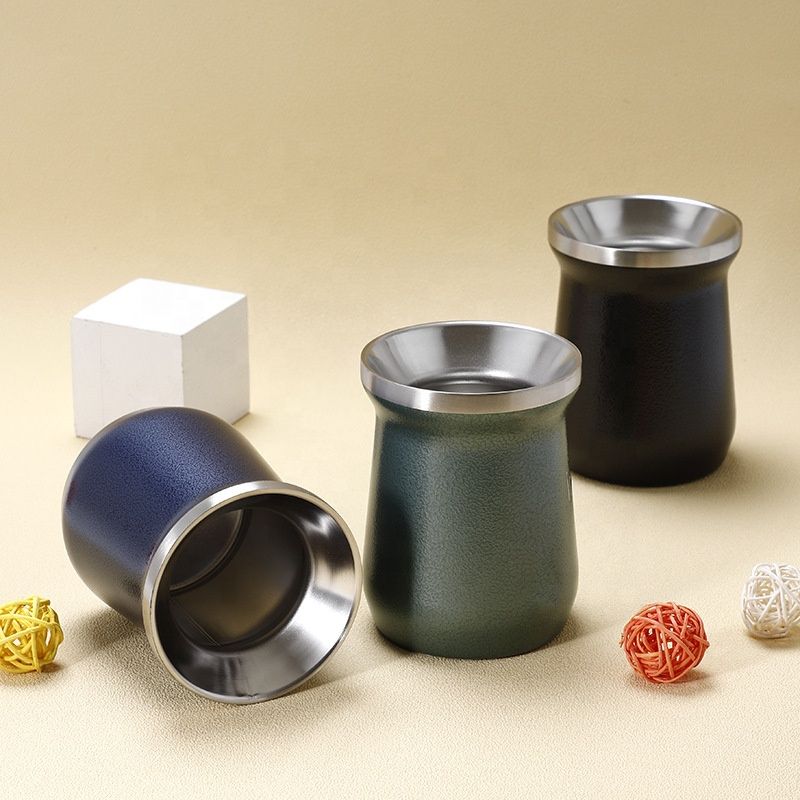 Stainless steel Yerba mate cup Stainless steel Yerba mate cup