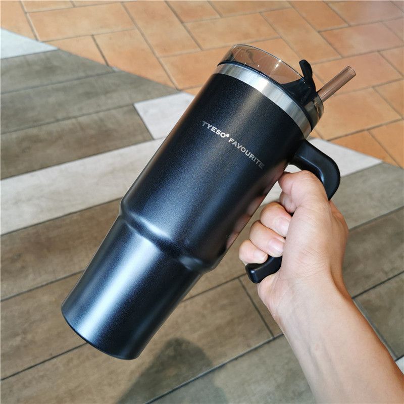 Stainless Steel (18/8Pro) Vacuum Insulated Stainless Steel Tumbler With Handle Wide 500ml ~ 1000ml Custom-make Stainless Steel (18/8Pro) Vacuum Insulated Stainless Steel Tumbler With Handle Wide 500ml ~ 1000ml Custom-make