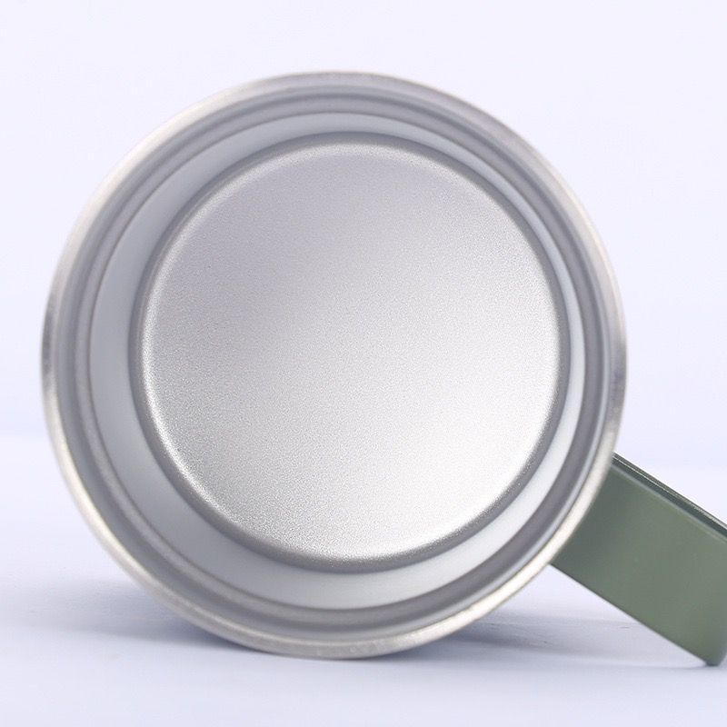 Stainless steel beer mug  with handle