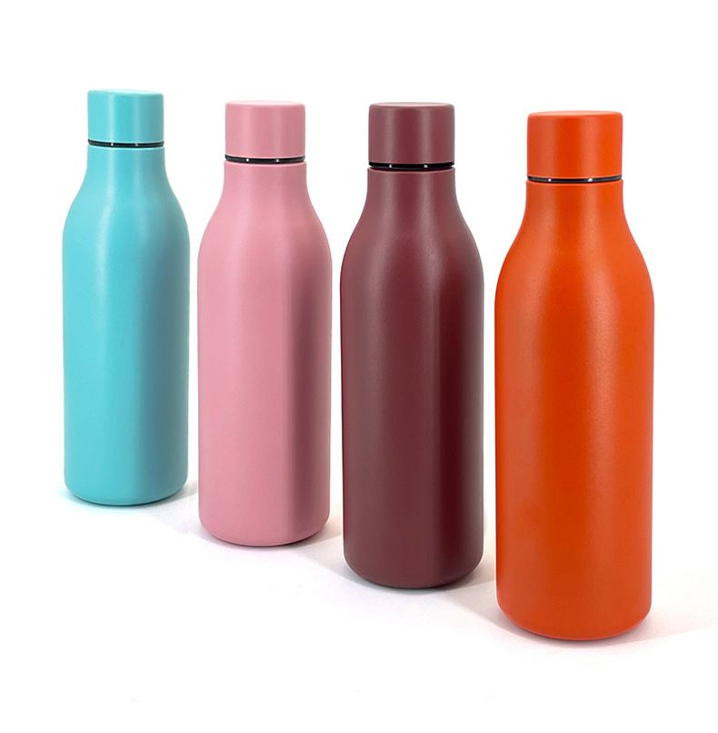 Stainless Steel (18/8Pro) Leak Proof Metal Sports Water Bottle Keeps Drink Hot and Cold 500ml Medium 500ml ~ 1000ml Rain Stainless Steel (18/8Pro) Leak Proof Metal Sports Water Bottle Keeps Drink Hot and Cold 500ml Medium 500ml ~ 1000ml Rain
