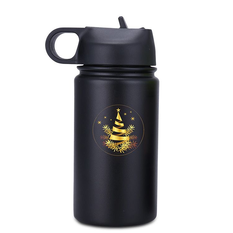 Straw Drinking outdoor sport water bottle